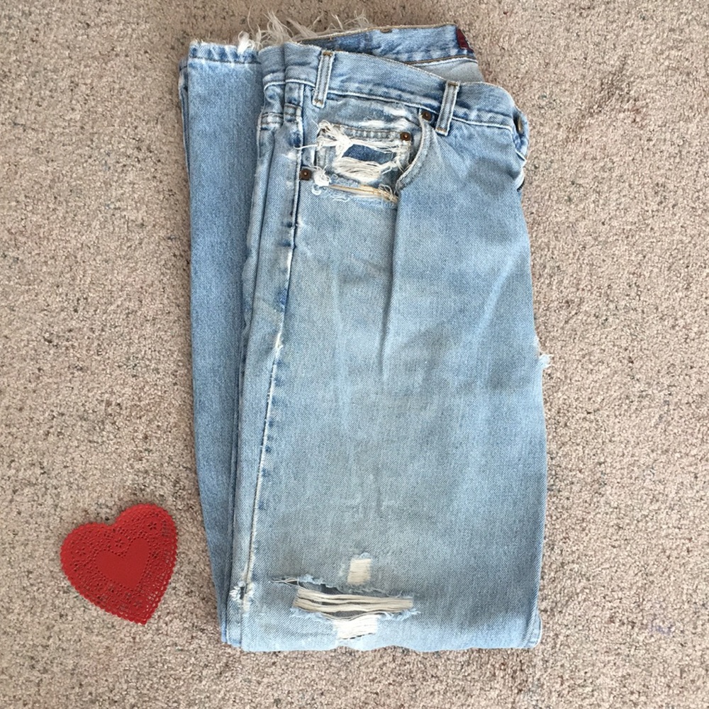 ARIZONA JEAN CO. Vintage Blue Denim Jeans 34 x 34 tag